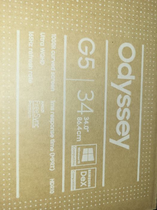 Монітор samsung odyssey G5 34"