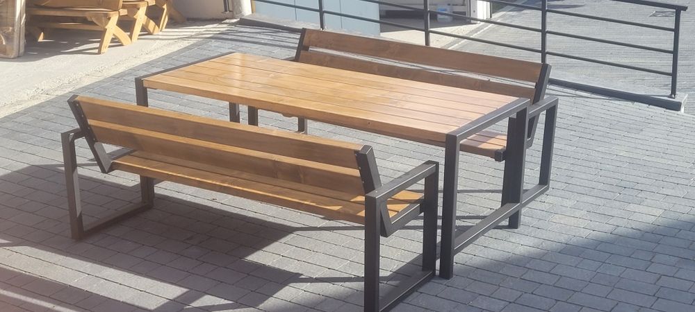 Komplet ogrodowy Luft dębowy 200