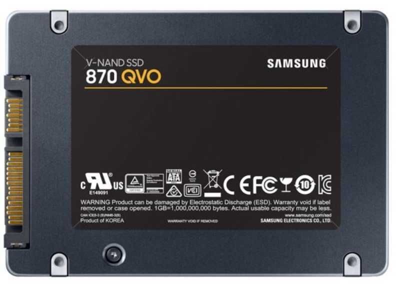 SSD Samsung 4TB 870 QVO 2.5 SATA III