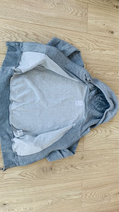 Bluza szara zapinana na zamek Cropp z kapturem rozm S 36