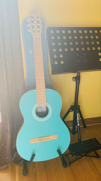 Conjunto Guitarra e Acessórios