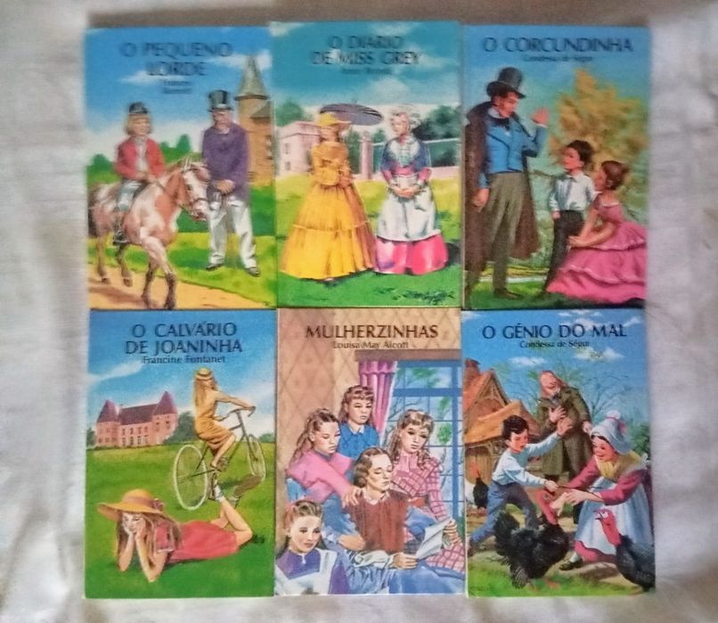 Livros antigos 1€ cada, todos 6€.