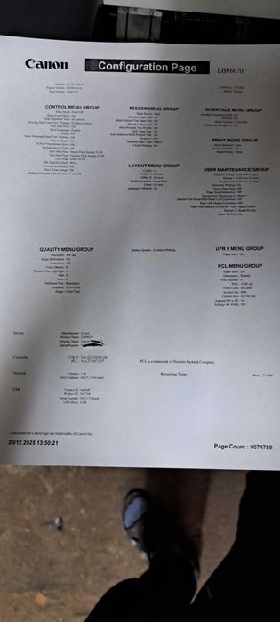 Drukarka laserowa używana