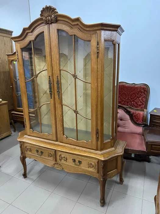 Francuski komplet mebli– komoda + witryna w stylu Ludwikowskim.