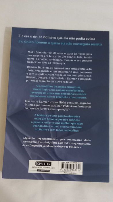 Livro "Liberta-me" de J. Kenner (Saga Stark - Volume 1)