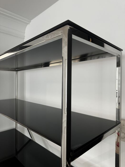 Duzy regał glamour chrom Transport