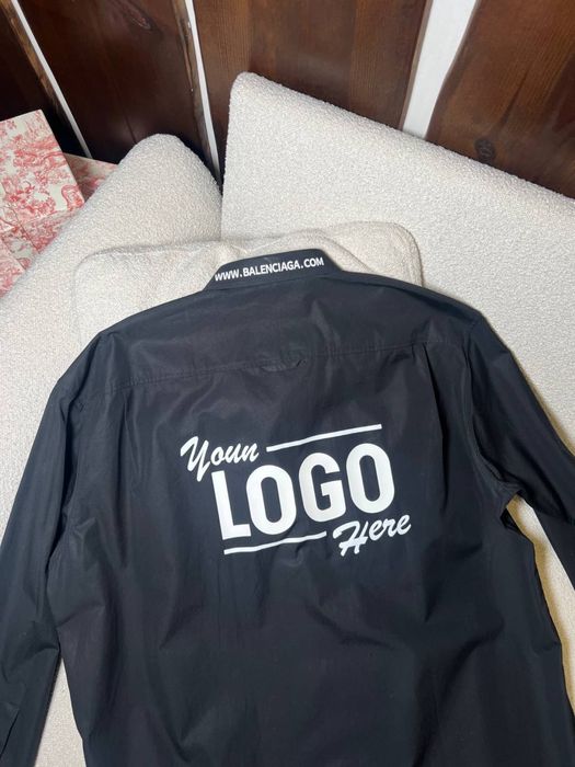 Сорочка Balenciaga, з бірками! Розмір OVERSIZE! Розпродаж до 90%