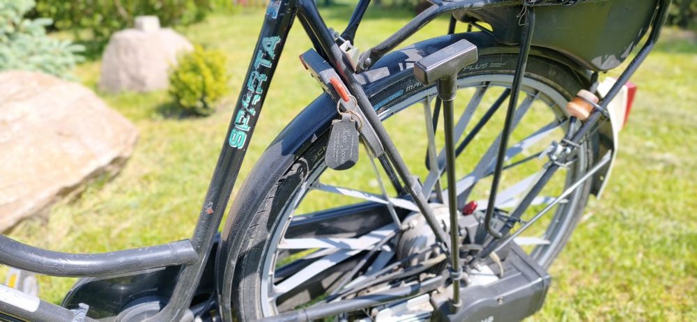 Rower sparta z silnikiem spalinowym sachs