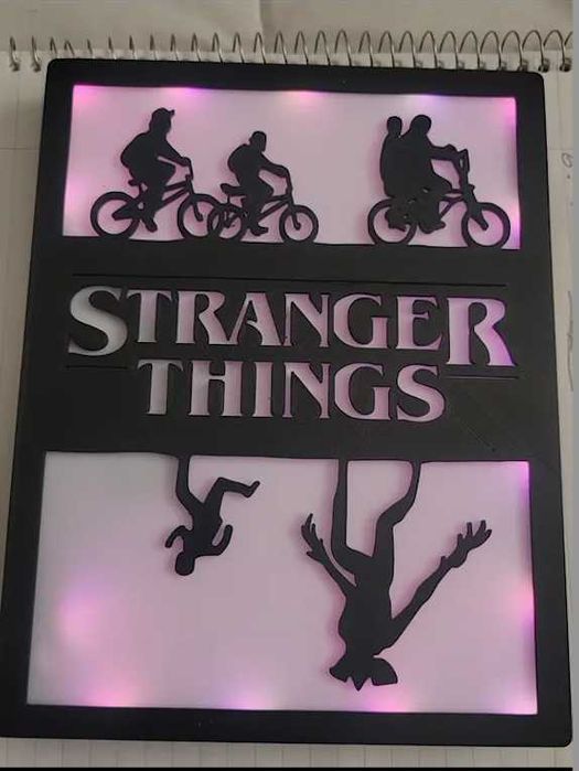 Фан-арт рамка «Очень странные дела»