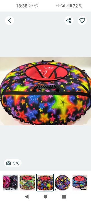 Тюбинг 1 , 1,2 , 1,35 м в наявності Чернігів санки надувні