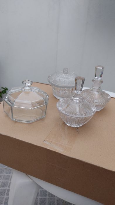 Castisal em cristal /Bomboneira