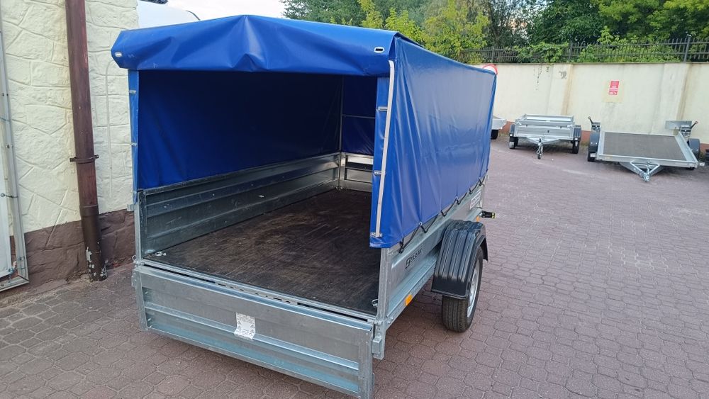 Przyczepka samochodowa Zasław 235SU uchylana