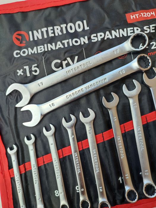 Набор ключей комбинированных 15 ед 6-22  INTERTOOL HT-  1204