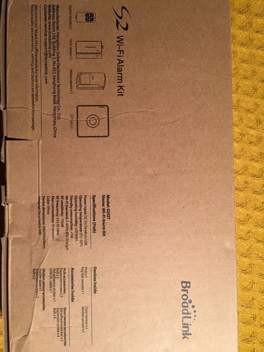 Kit completo alarme Wifi Broadlink