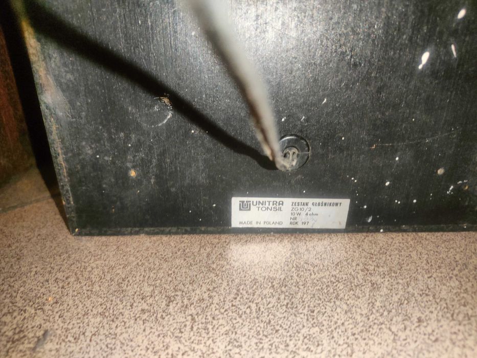 Kolumna Unitra Tonsil ZG-10/2 + OGO-3/4-2 + ZG 25c cena za całość