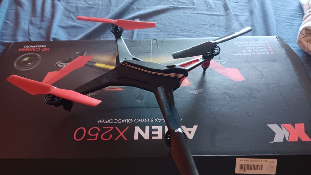 Drone XX Alien X250 HD c/ Câmara | Completo | Como Novo