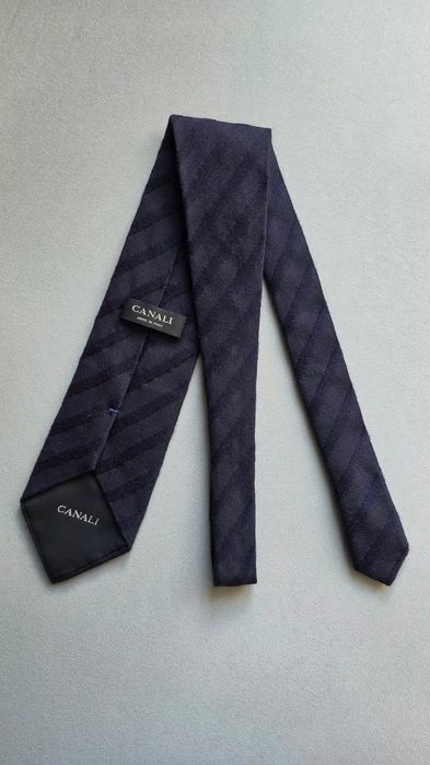 Krawat wełniany CANALI