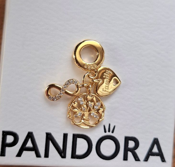 Charms Pandora zawieszka Family nowy