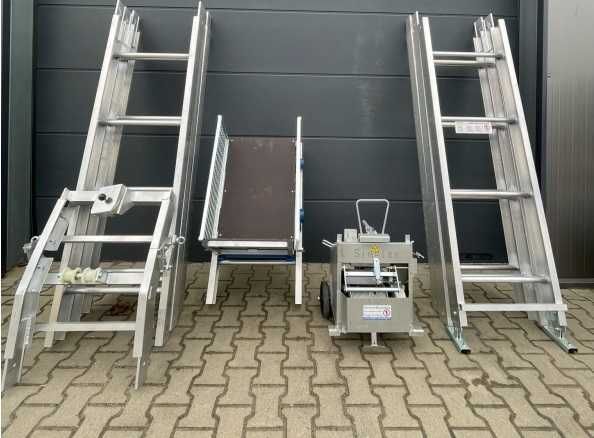 Winda dekarska drabina wyciąg wciągarka SIMPLEX STI 250 Niemiecka Geda