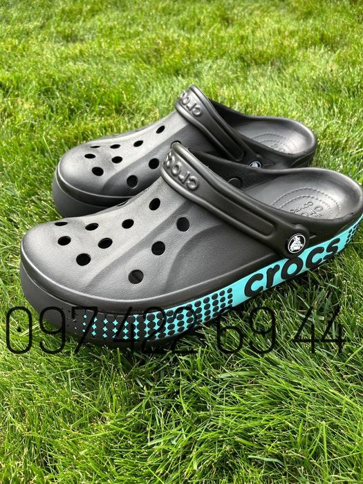 Сабо Крокси Crocs Bayaband чоловічі жіночі  Navy темно синій