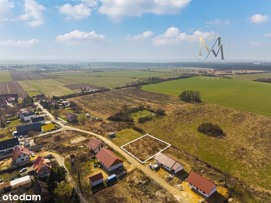 Działka budowlana 1027m2 | Kokorzyce | Media