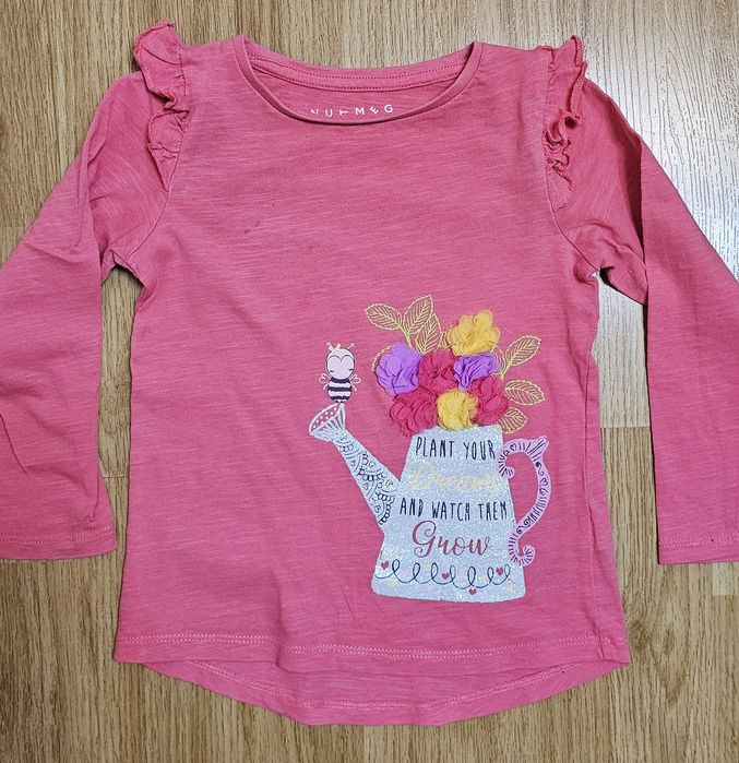 Реглан кофта на девочку 3-4 р