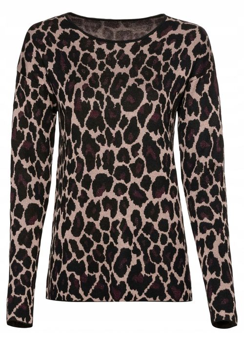 B.P.C sweter beżowy w cętki r.48/50