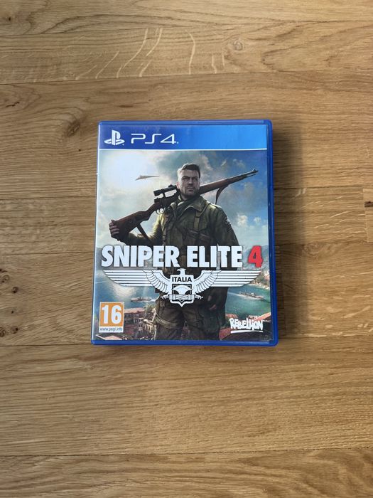 Gra Sniper Elite 4 PL Polska Wersja Polska Okładka Ps4 Playstation 4 Ps5 5