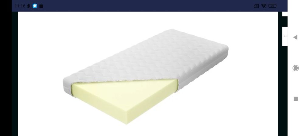 Materac Junior 90x190