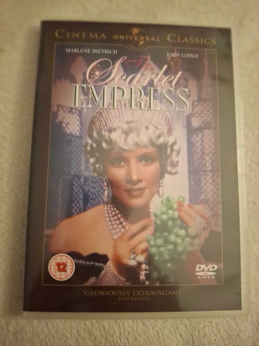 DVD "The Scarlet Empress", filme de Josef von Sternberg de 1934, edição britânica, Lisboa