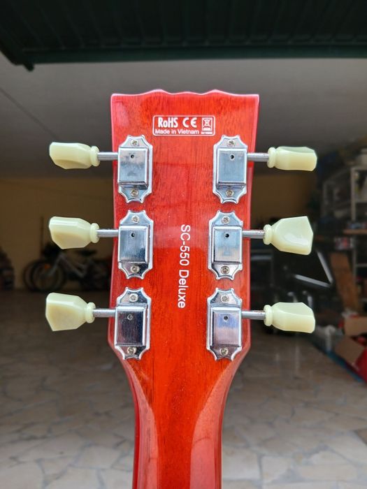 Guitarra Harley Benton SC550 deluxe