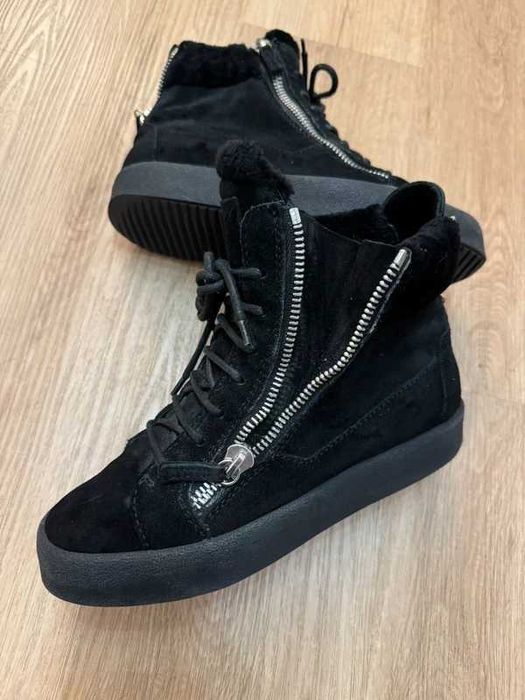 Giuseppe Zanotti Kriss Winter May London 38,5 ocieplane botki sneakers
