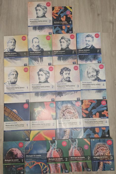 Ksiazki do liceum i szkoly podstwowej