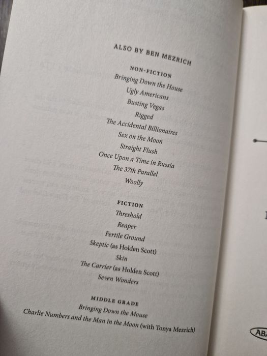 Książka Bitcoin Billionaires Ben Mezrich English