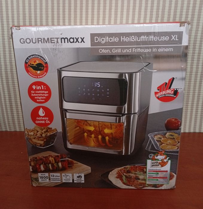 Gourmet Maxx frytkownica beztłuszczowa airfryer na gorące powietrze