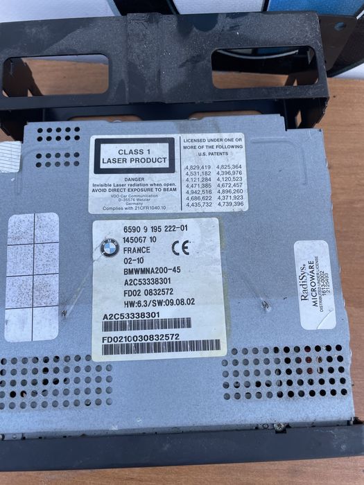 Бмв е65 блок навігації