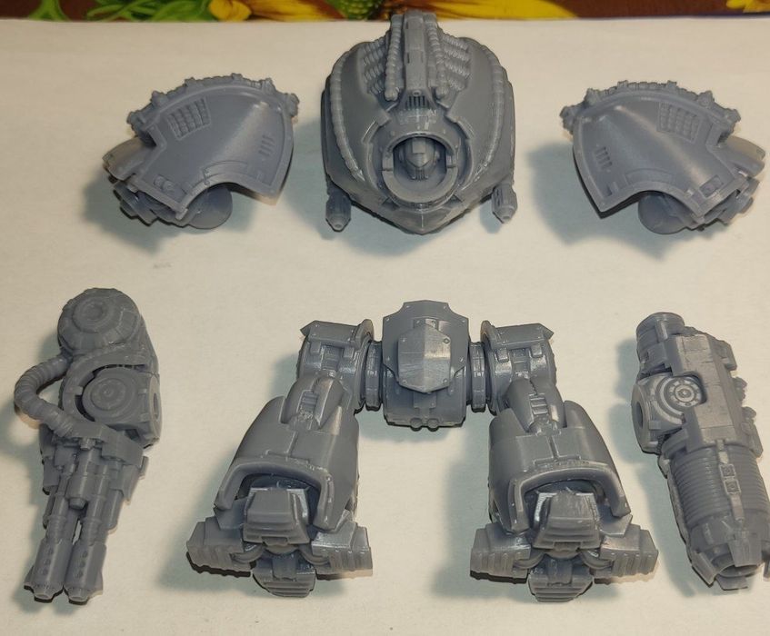 Saturnine Dreadnought Ophion Warhammer. Вархаммер. 3д Друк