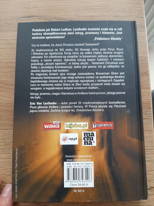 Strażnik Testamentu - Eric Van Lustbader