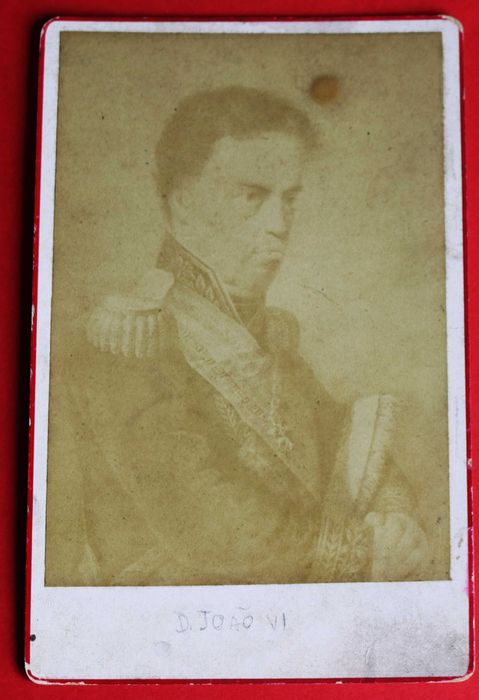 Rei D. João VI foto Cabinet de uma litografia col. Nepomuceno