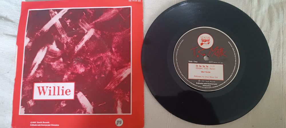 Vinil Single 45RPM T C MATIC - O la la la