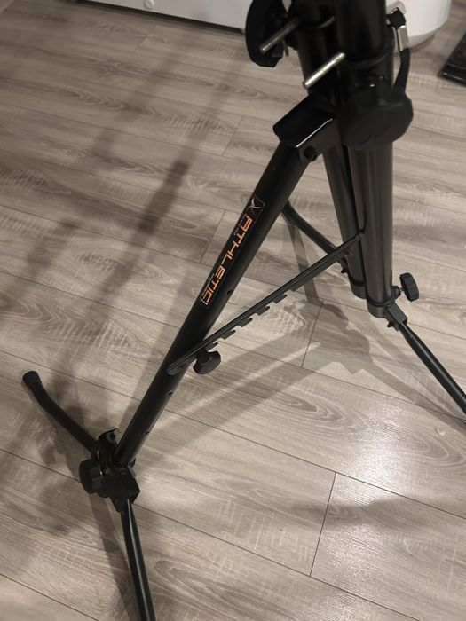 Statyw klawiszowy podwójny, na dwa klawisze athletic kb 5