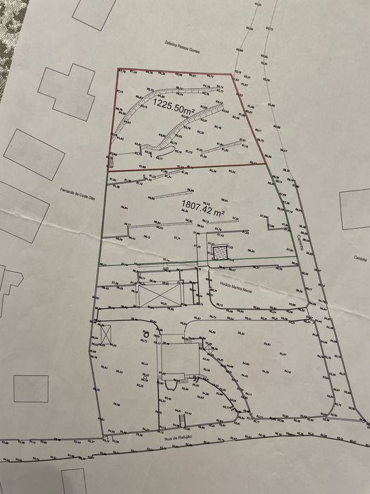 Terreno Tregosa para Construção - 1807.42m2 (Ver última foto)
