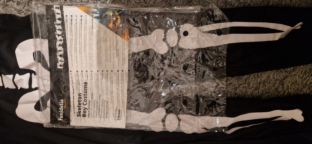 Halloween fato  7 a 9anos