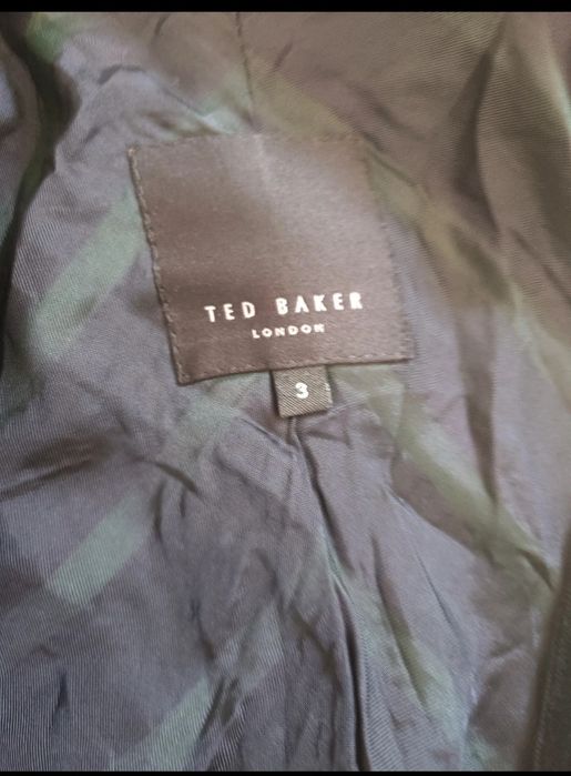 Ted Baker roz M żakiet marynarka z bawełny i wiskozy
