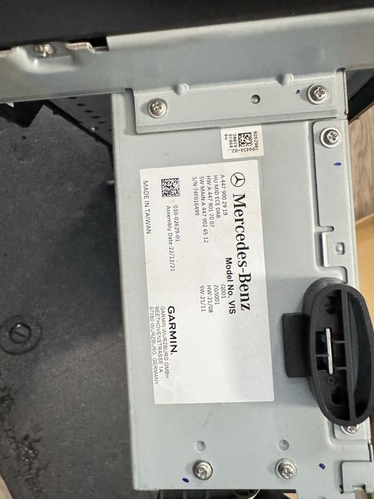 Radio Mercedes Vito 447 (Garmin )