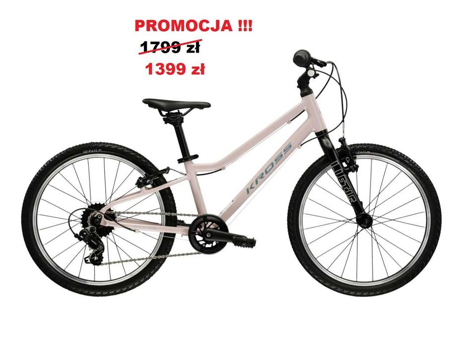 Kross Superlekki rowerek LIFTIE  20 różowy  7.2 KG