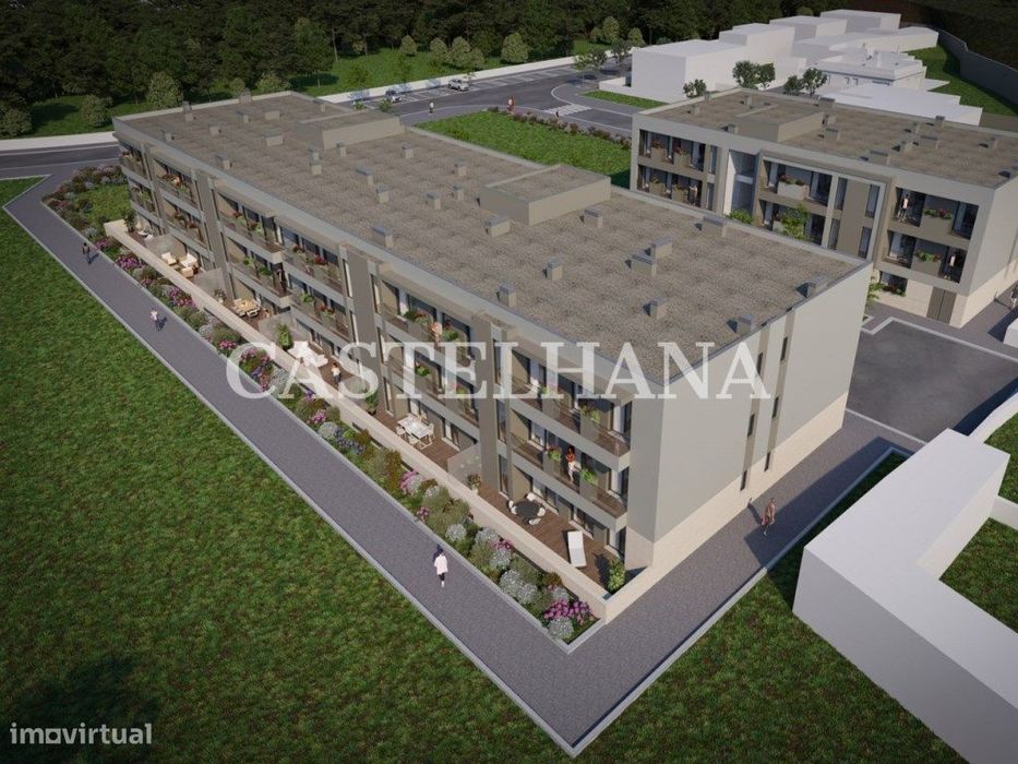 Apartamento T2+1 com terraço na Maia