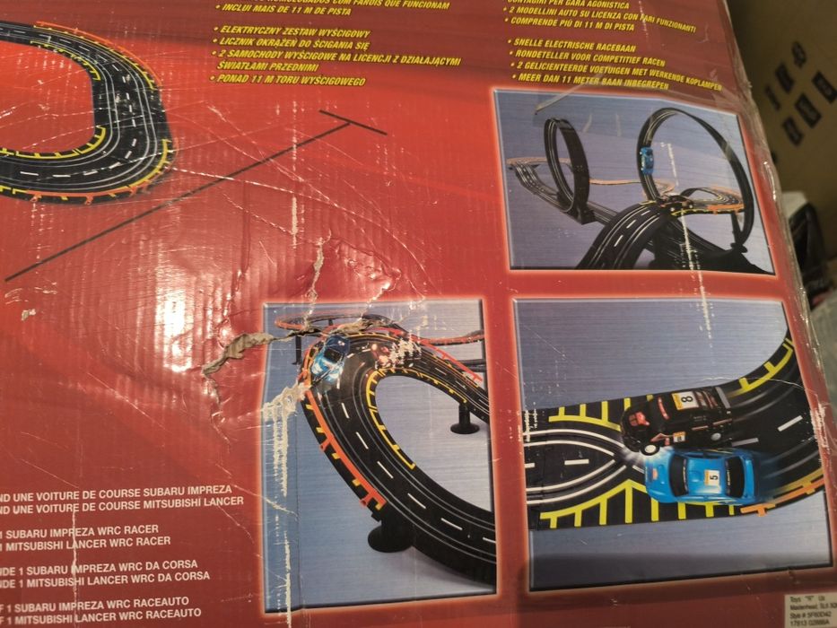 Ogromny tor samochodowy pętle FastLane ponad 2 m