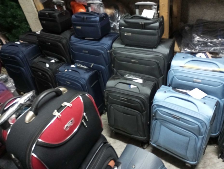 walizki średnie xl na 4 kołach z grubej codury podróżne