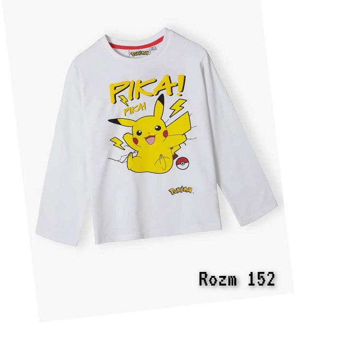 Nowa Pokemon Bluzka 152 pokemon